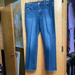 Time and Tru Blue Straight Leg Denim